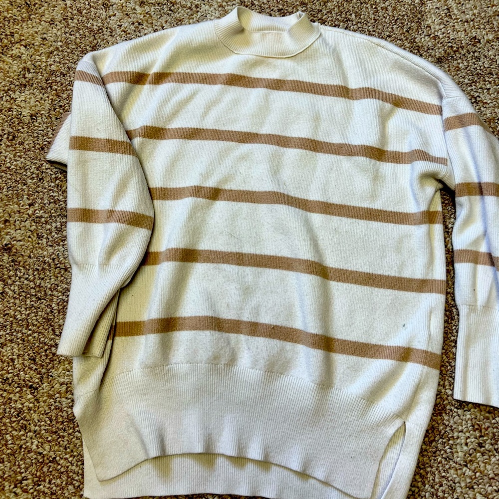 Striped women’s sweater